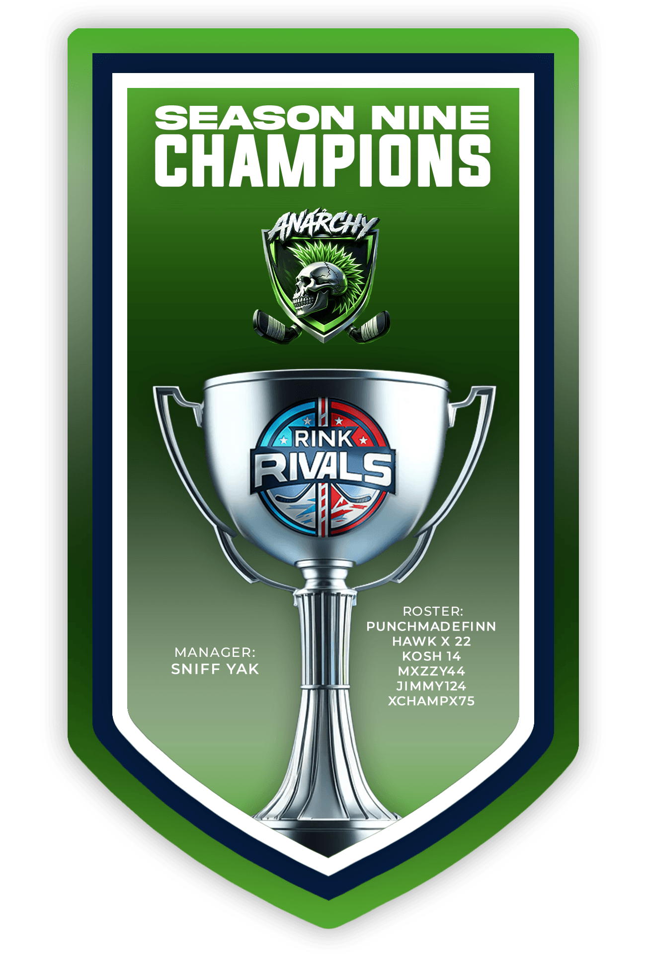 Season 9 Champions banner