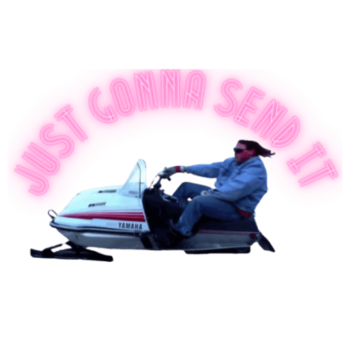 Just Gonna Send It Logo